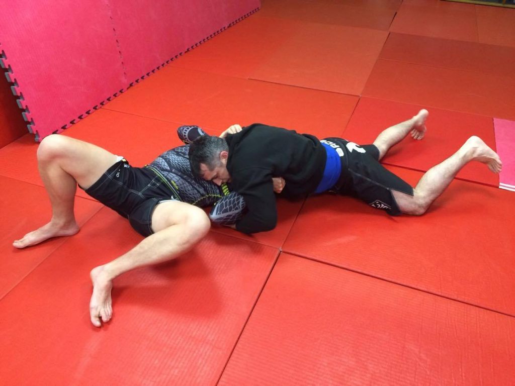 Submission grappling at Sasquatch Studios